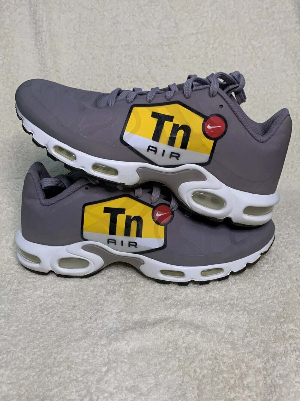Nike Air Max Plus NS GPX Running Shoes Atmosphere Grey White AJ7181-001 Men 9.5